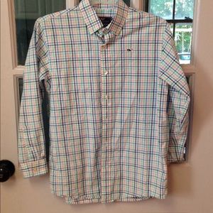 Vineyard Vines M boys 12-14 whale shirt